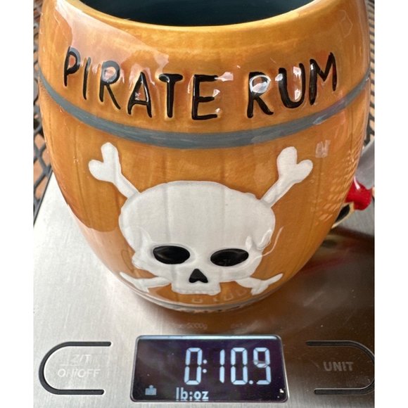 Agiftcorp Brand Pirate Rum w/Skull Ceramic Mug Glossy w/Handle 18 oz. - Picture 11 of 11